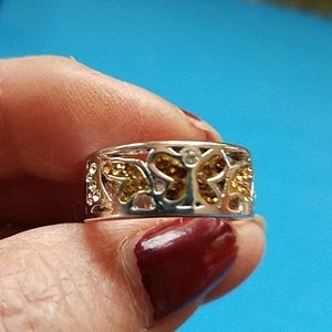 Solid 925 Ring Butterfly Size 6